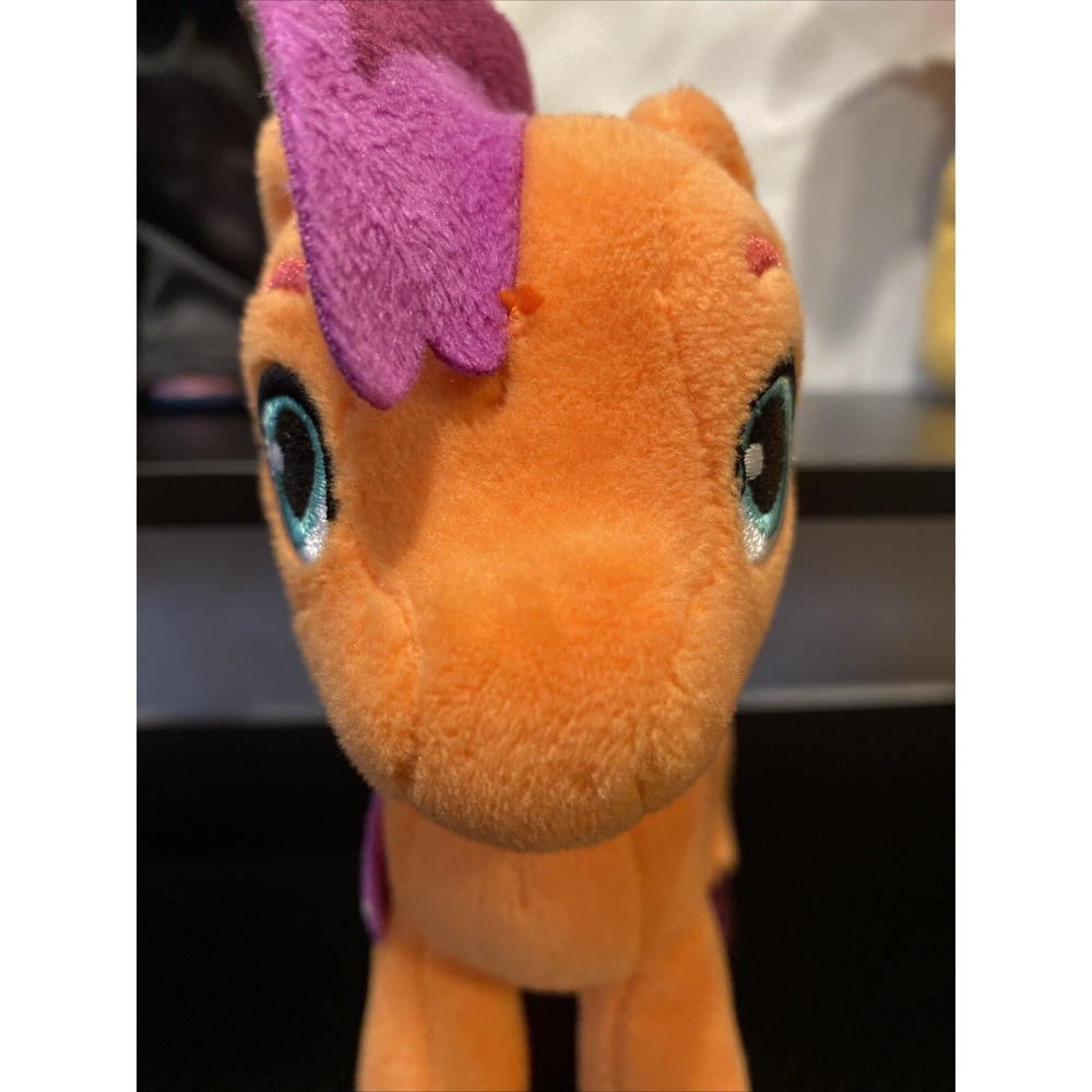 My Little Pony 7" Sunny Starscout Plush Horse Figure Stuffed Animal Orange - Picture 1 of 9